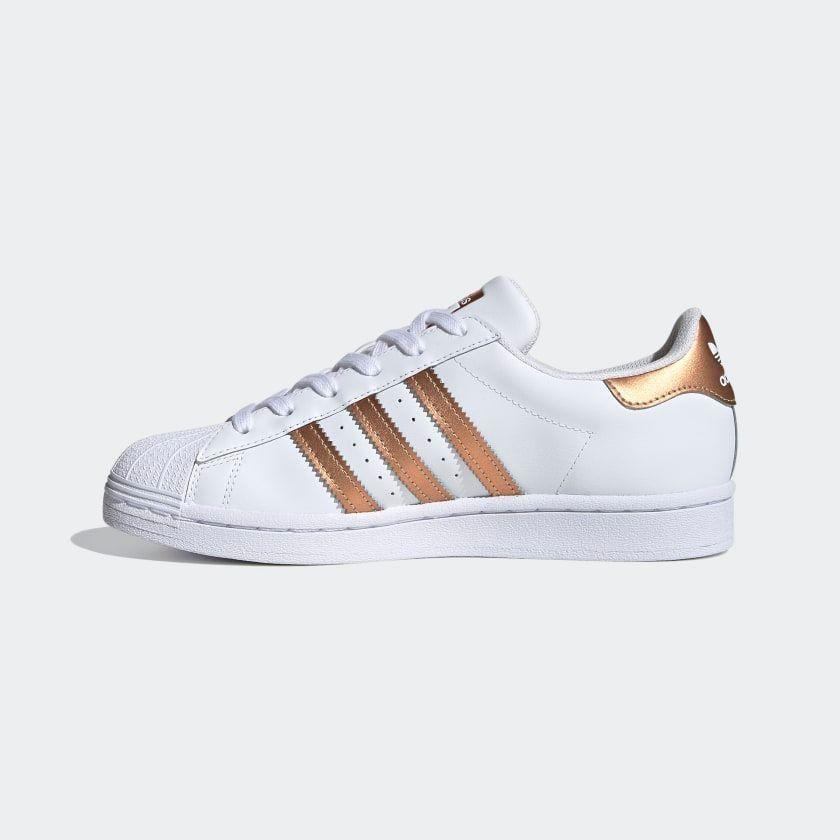 Adidas Superstar - "White / Gold"