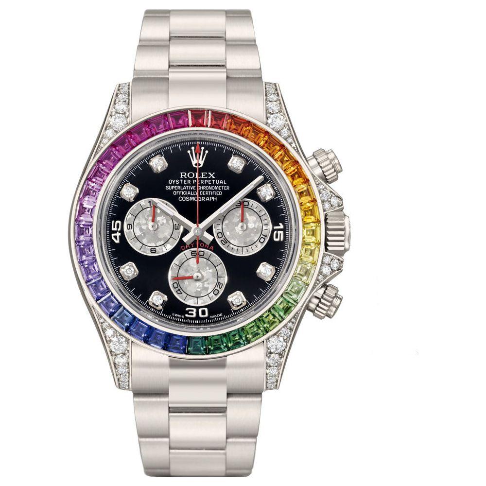Montre Rolex - Cosmograph Daytona Rainbow Gris - 40mm
