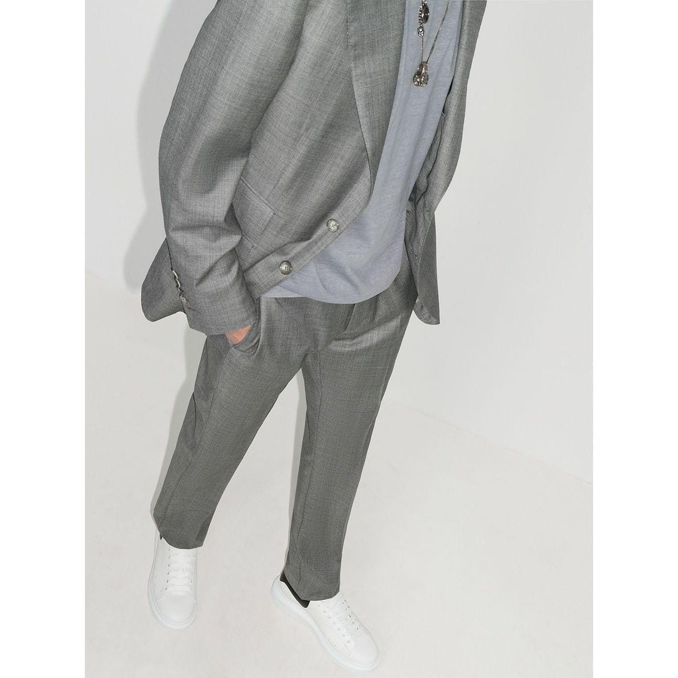 Alexander McQueen "White/Black" - Cuir
