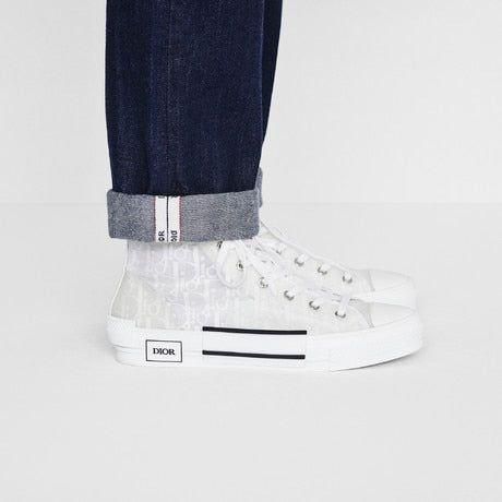 Dior B23 Toile Oblique blanc