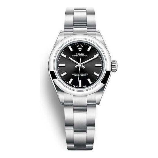 Montre Rolex - Oyster Perpetual Noir - 28mm