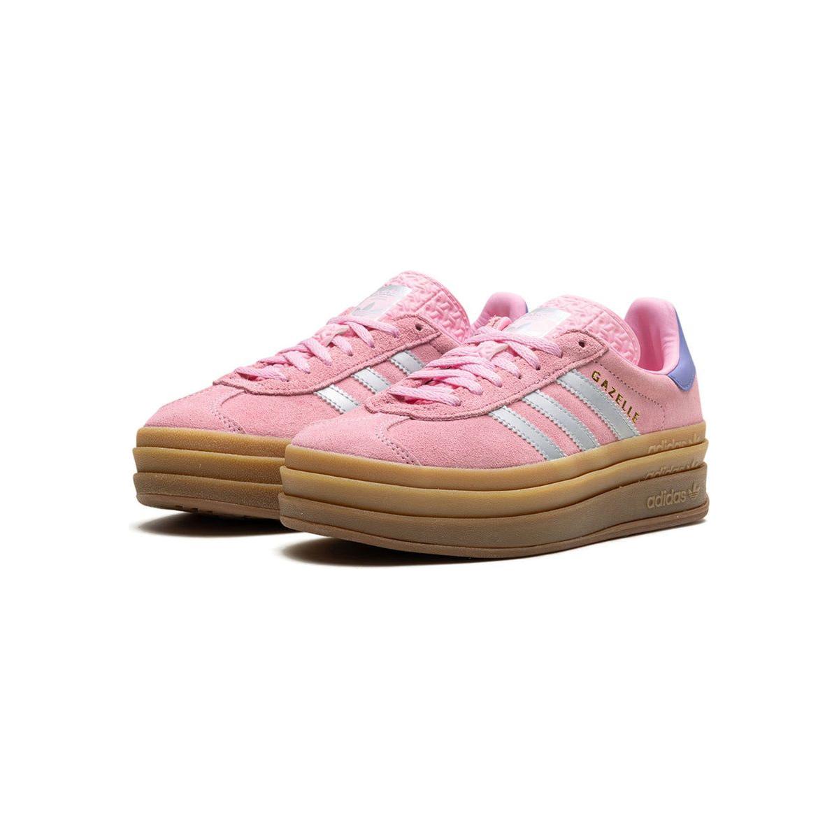 Adidas Gazelle BOLD "Pink Silver Purple"