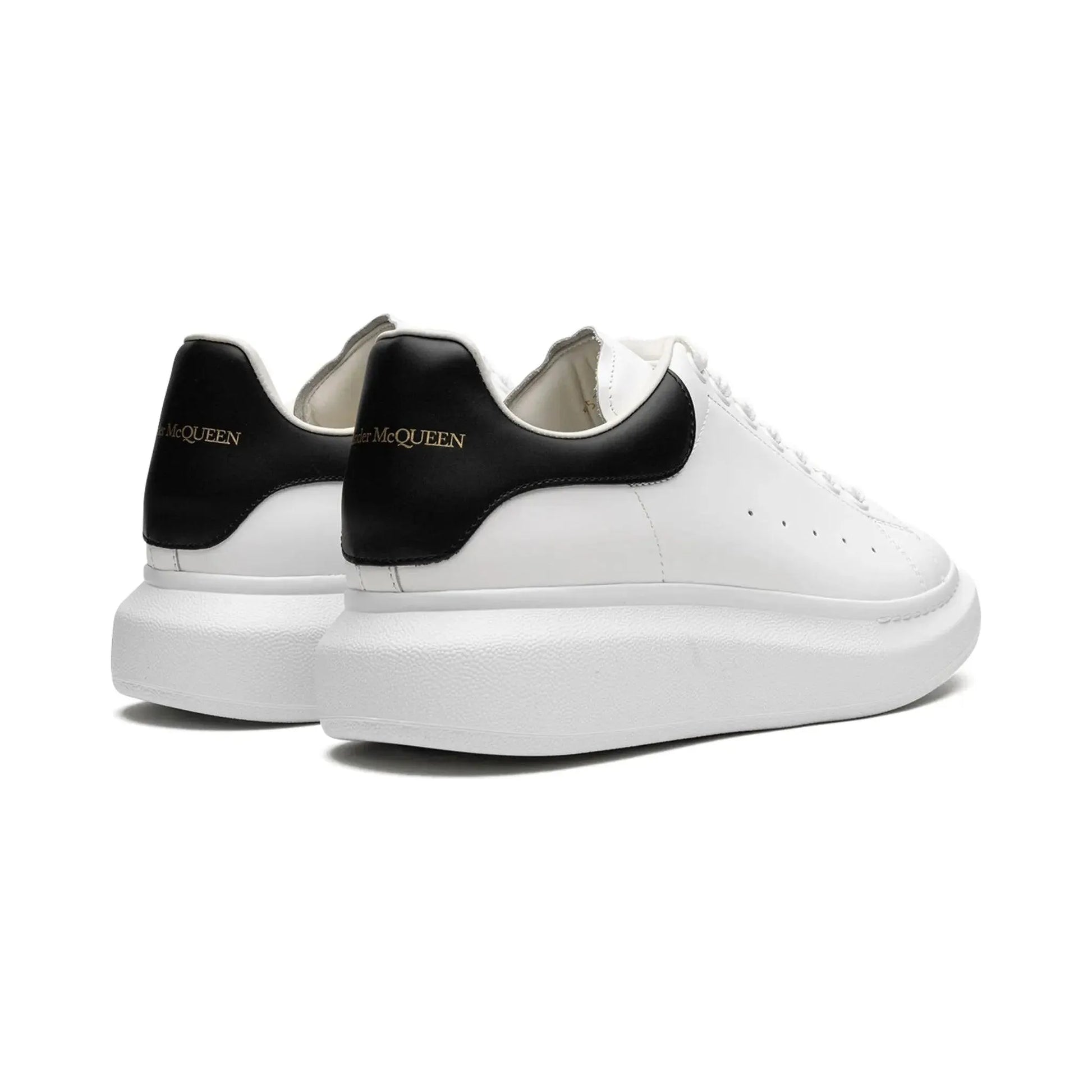 Alexander McQueen "White/Black" - Cuir