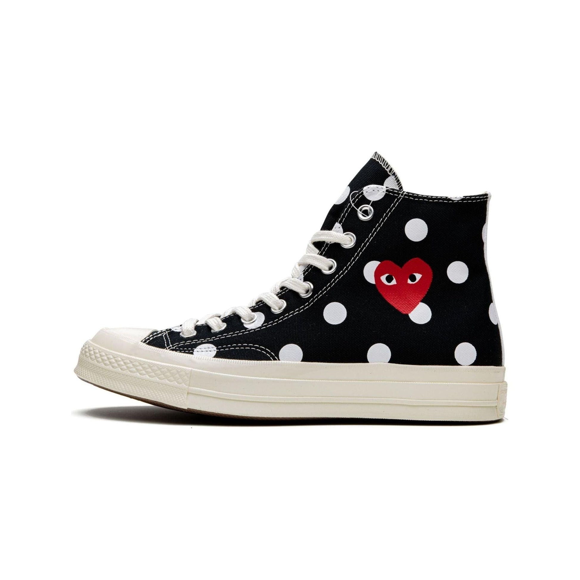 Converse Chuck 70 Hi “Comme Des Garçons / Polka Dot Black"