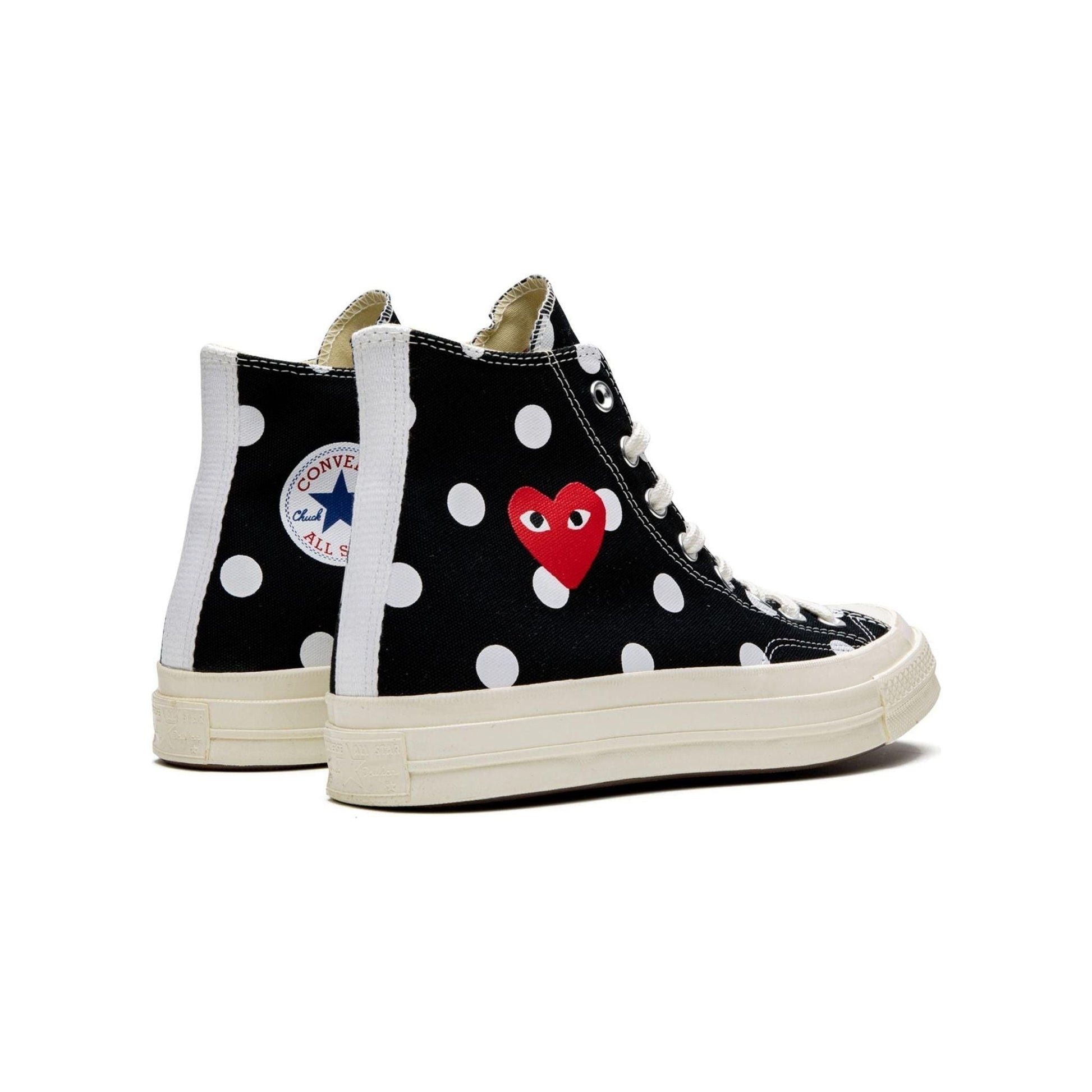 Converse Chuck 70 Hi “Comme Des Garçons / Polka Dot Black"