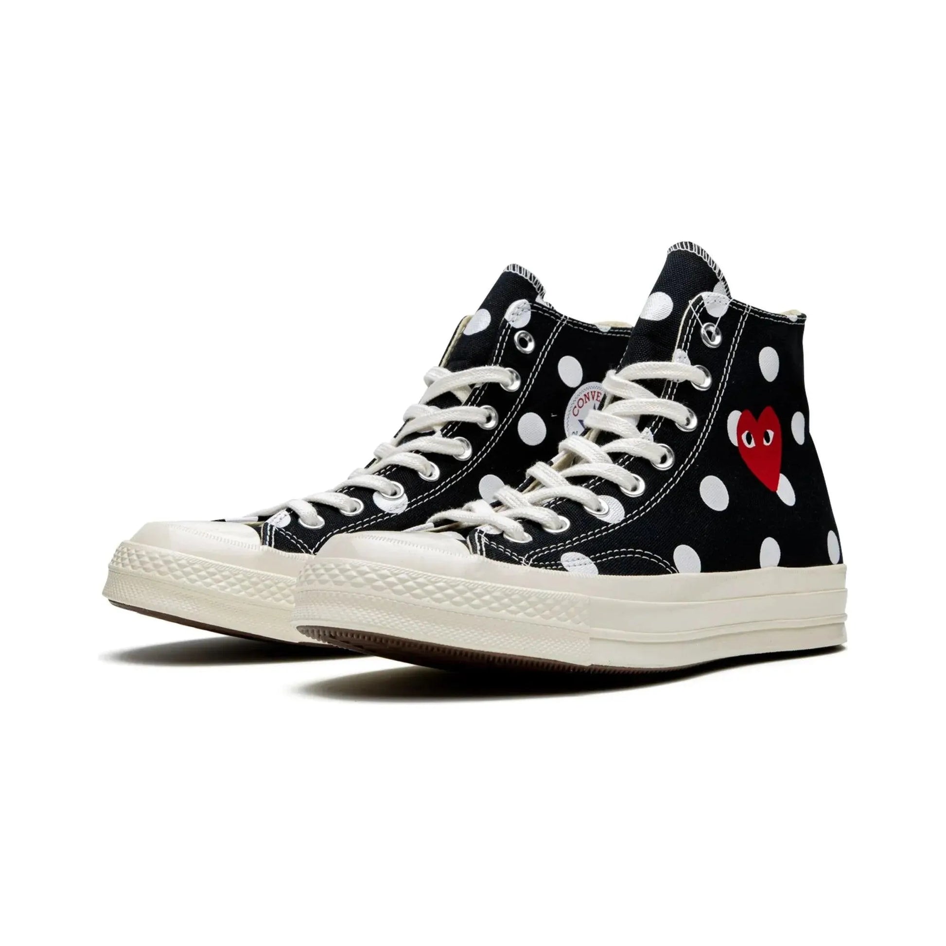 Converse Chuck 70 Hi “Comme Des Garçons / Polka Dot Black"