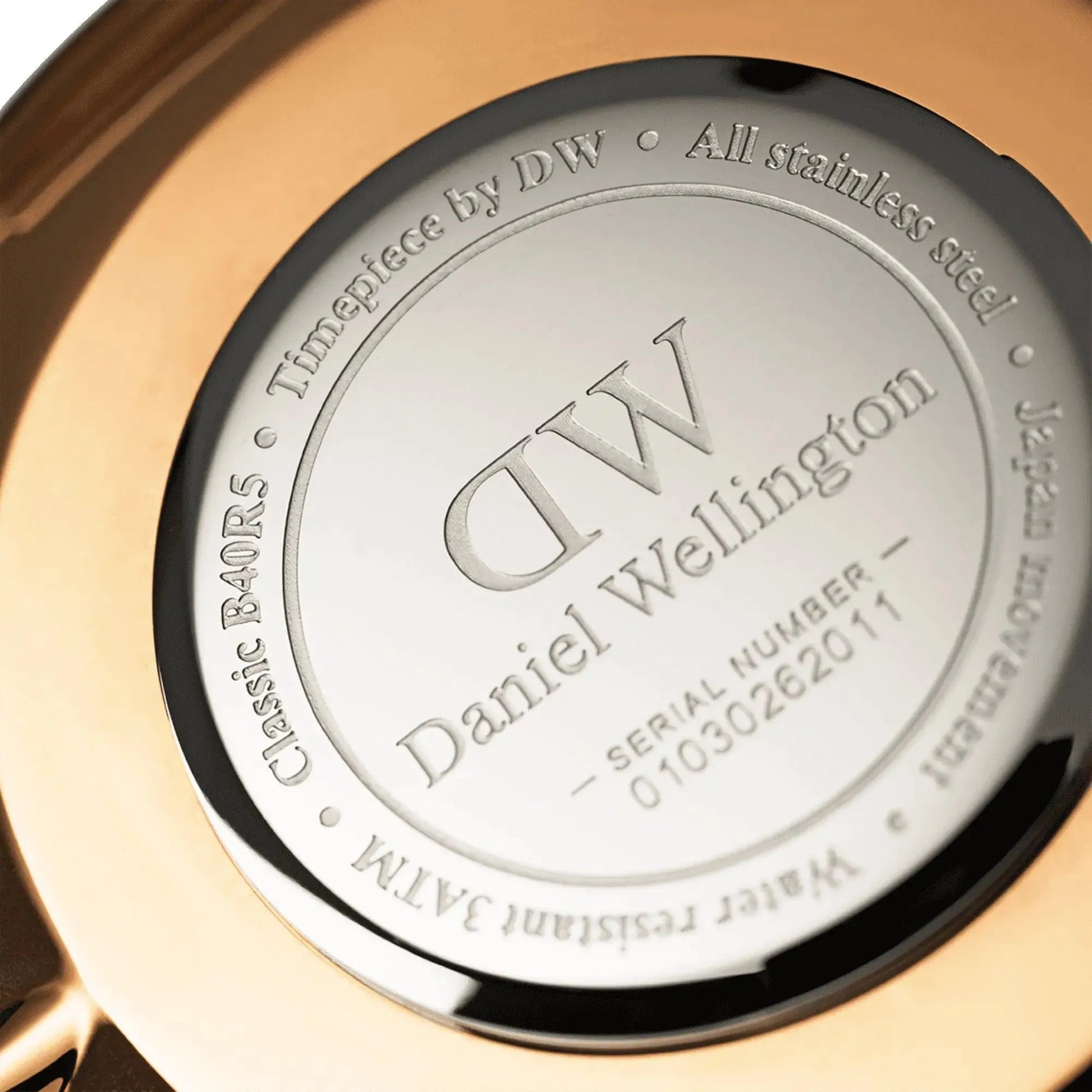 Montre Daniel Wellington - Classic Sheffield - Rose Gold