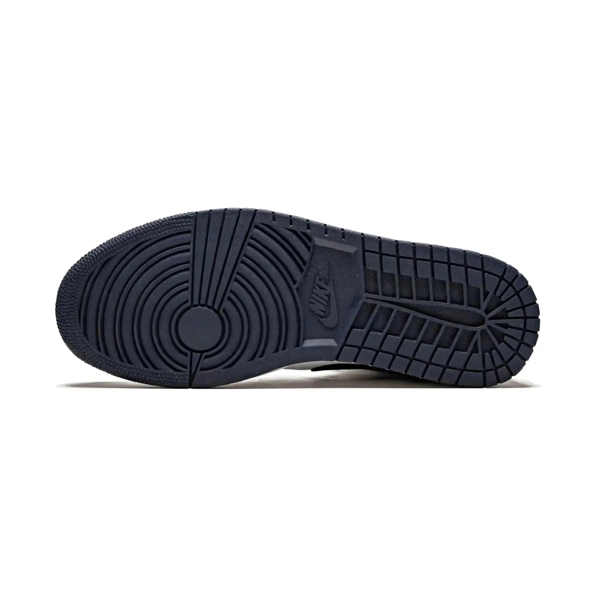 Air Jordan 1 Mid "White Metallic Gold Obsidian"