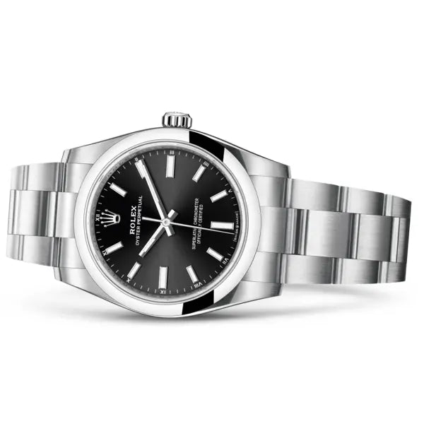 Montre Rolex - Oyster Perpetual Noir - 28mm