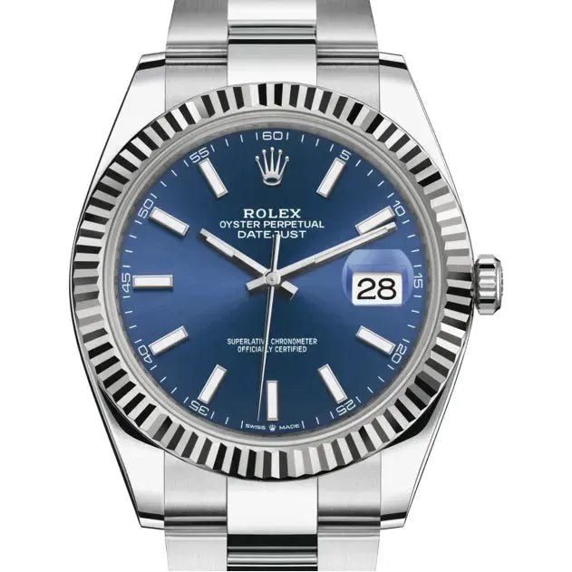Montre Rolex - Datejust Bleu - 41mm