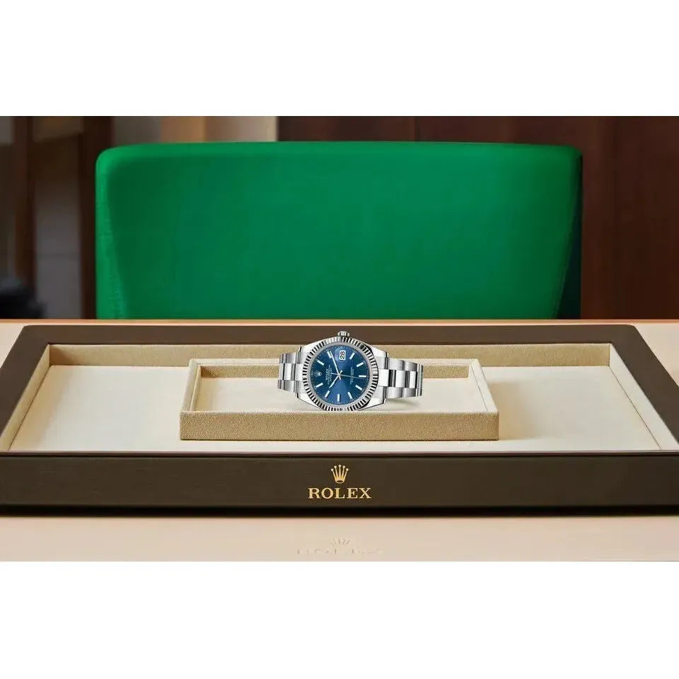 Montre Rolex - Datejust Bleu - 41mm