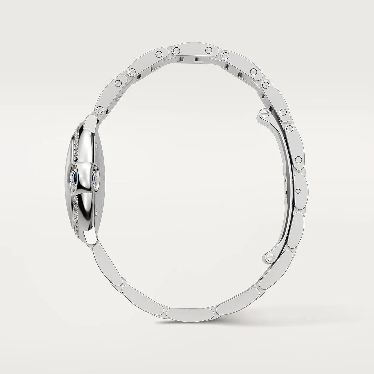 Montre Cartier - Ballon Bleu "Sertie Argenté"