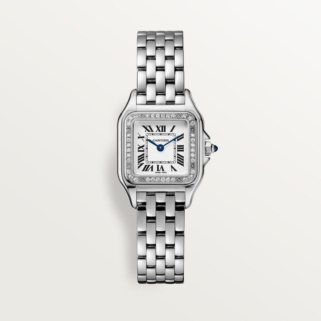 Montre Cartier - Panthère Sertie Argenté - Manore Store