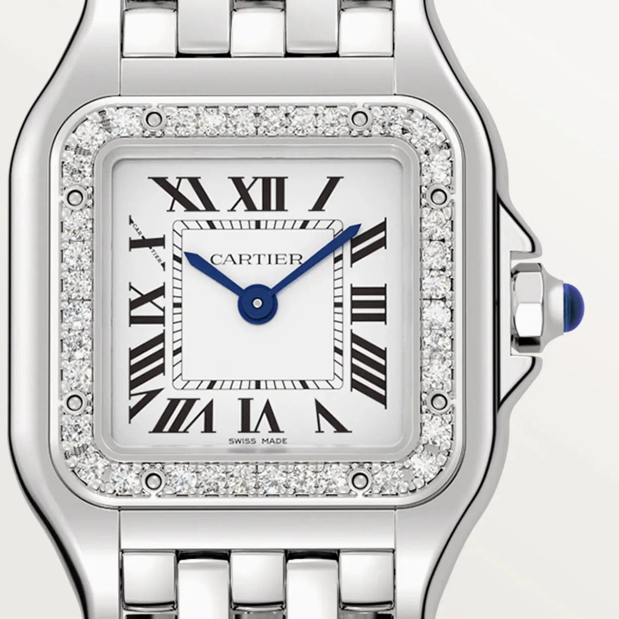 Montre Cartier - Panthère Sertie Argenté