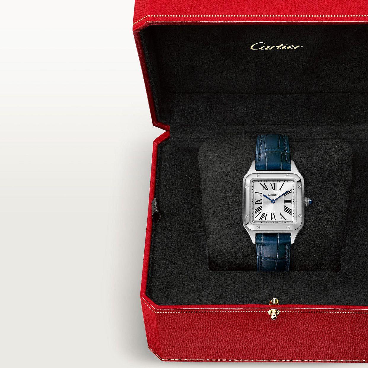 Montre Cartier - Santos Bleu Marine