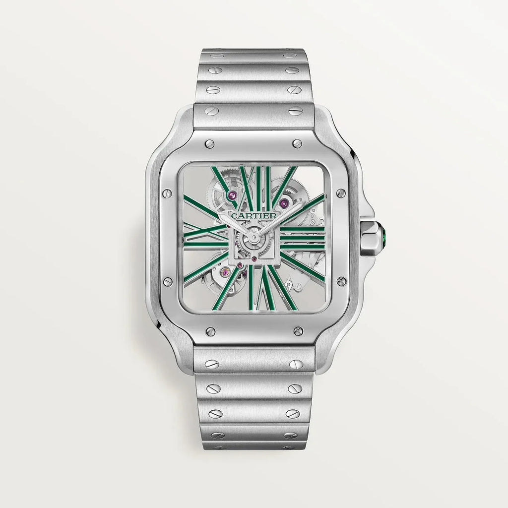 Montre Cartier - Santos Squelette