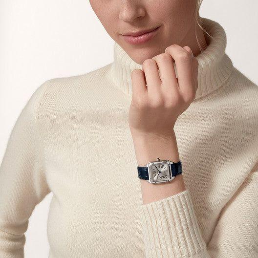 Montre Cartier - Santos Bleu Marine