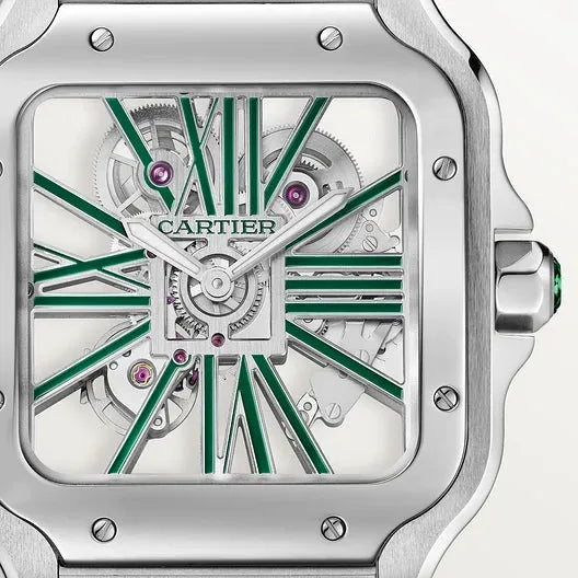 Montre Cartier - Santos Squelette