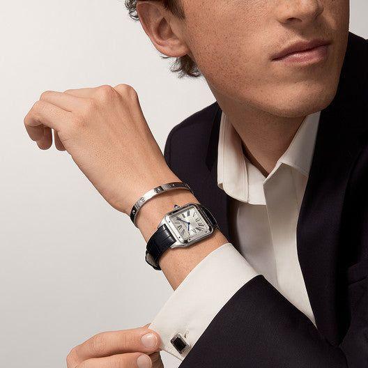 Montre Cartier - Santos Bleu Marine